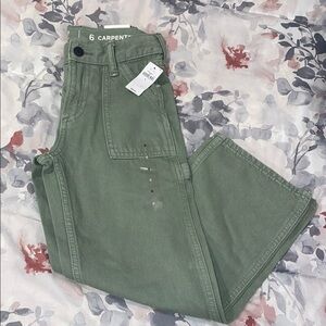 GAP Kids Green Carpenter Pants